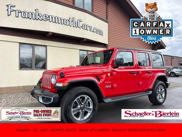 2020 Jeep Wrangler Sahara 4x4 for sale in Frankenmuth, MI