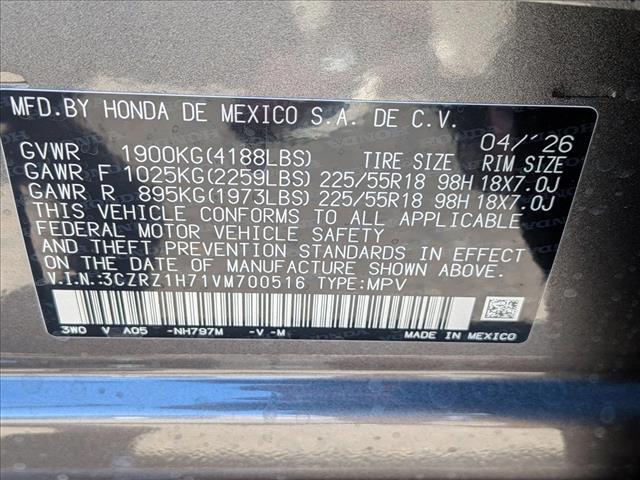 2027 Honda HR-V EX-L