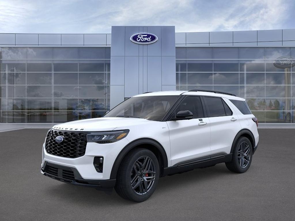 STAR WHITE MET TRI-COAT 2026 Ford Explorer ST-Line RWD SUV / Crossover Rear-Wheel Drive Automatic
