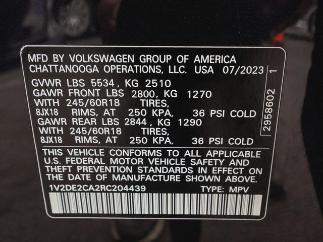 2024 Volkswagen Atlas Cross Sport 2.0T SE