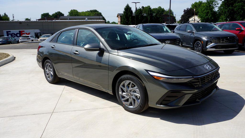2026 Hyundai Elantra Hybrid Blue