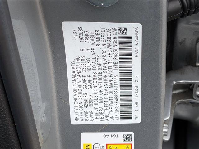 2025 Honda Civic Sport