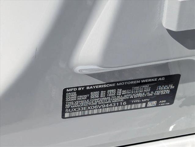 2027 BMW X6 xDrive40i