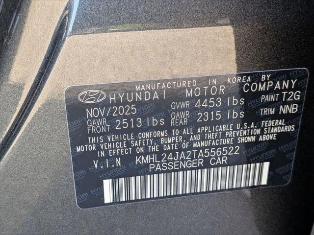 2026 Hyundai Sonata SE
