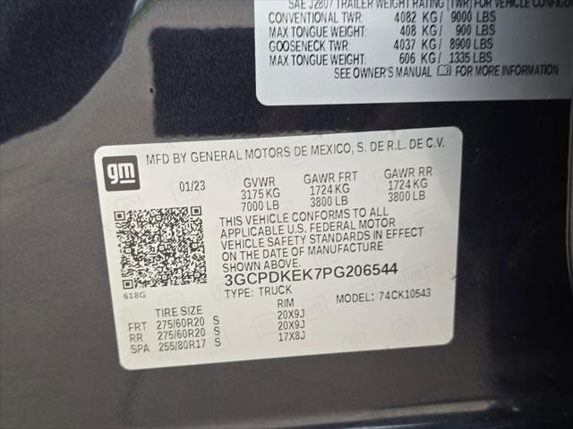 2023 Chevrolet Silverado 1500 4WD Crew Cab Short Bed LT with 2FL