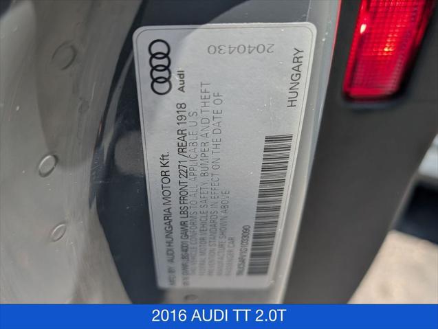 2016 Audi TT 2.0T