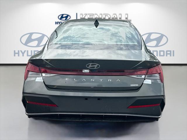 2026 Hyundai Elantra Hybrid Blue