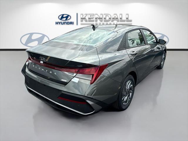 2026 Hyundai Elantra Hybrid Blue