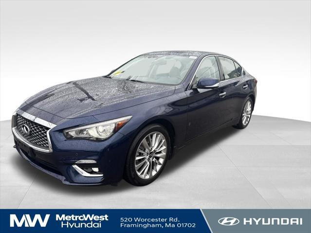 2021 INFINITI Q50 LUXE AWD for sale in FRAMINGHAM, MA