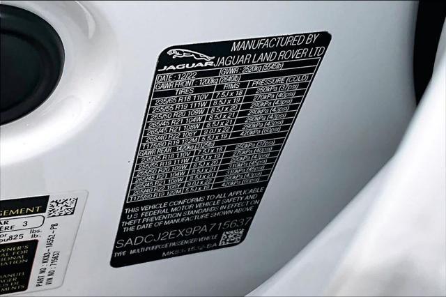 2023 Jaguar F-PACE S P250 AWD Automatic