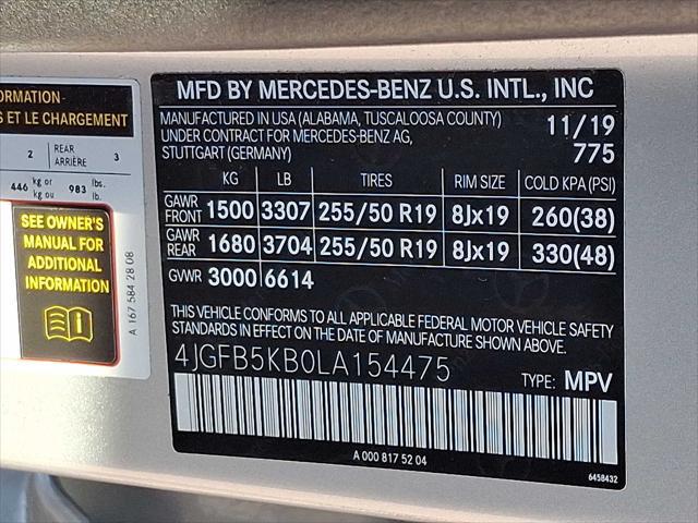 2020 Mercedes-Benz GLE GLE 450 4MATIC
