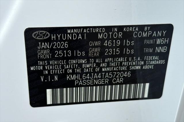 2026 Hyundai Sonata SEL Sport