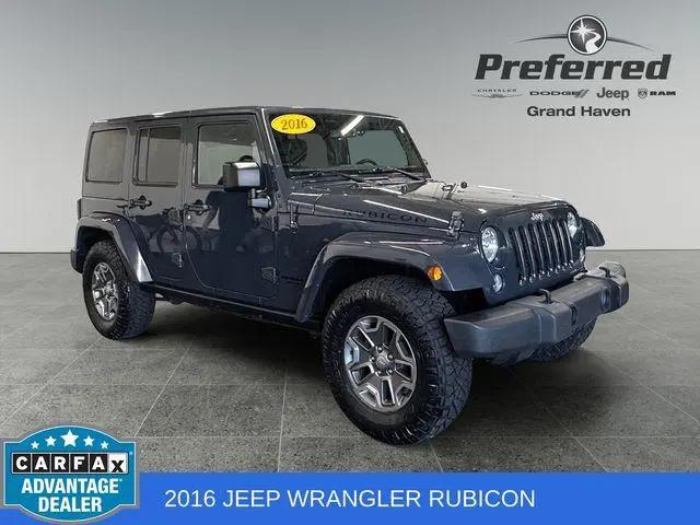 2016 Jeep Wrangler Unlimited Rubicon for sale in Grand Haven, MI