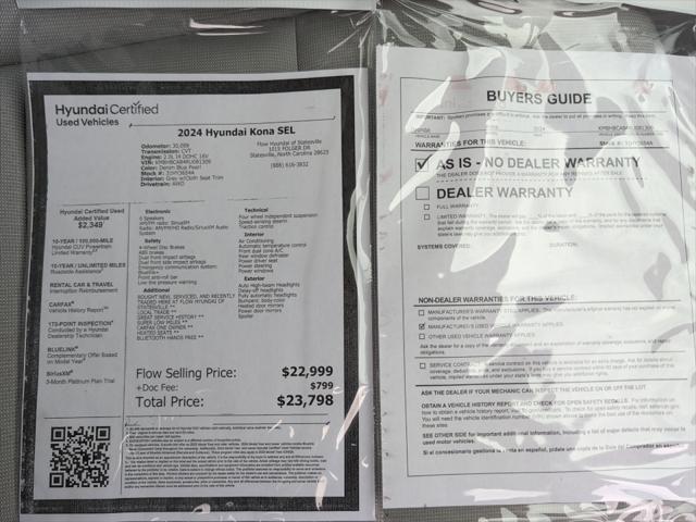 2024 Hyundai Kona SEL