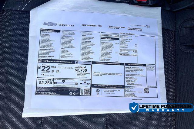 2026 Chevrolet Traverse FWD LT