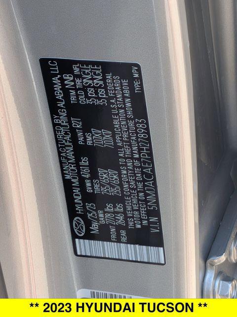 2023 Hyundai Tucson SE