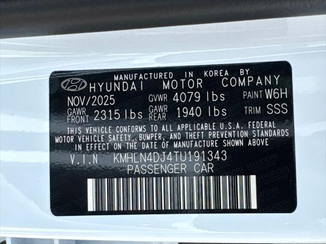 2026 Hyundai Elantra Hybrid Limited