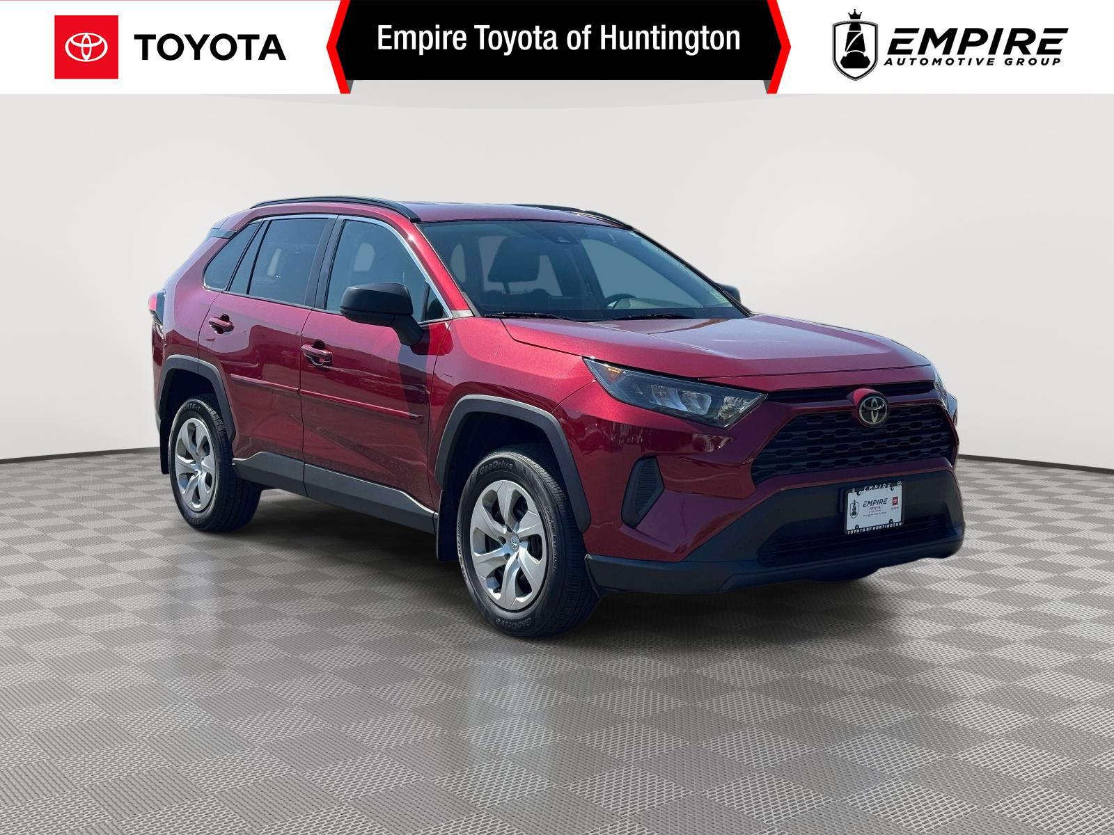 Red (Ruby Flare Pearl) 2021 Toyota RAV4 SUV / Crossover All-Wheel Drive Automatic