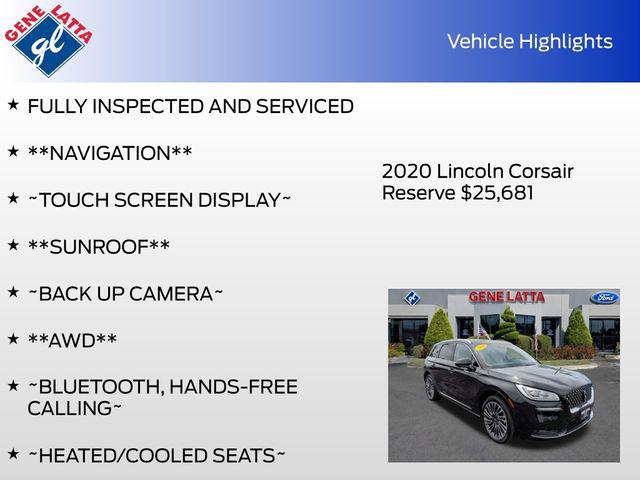 2020 Lincoln Corsair Reserve