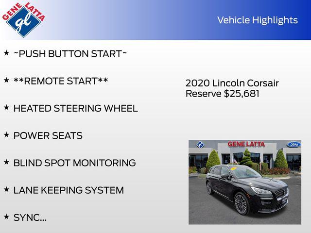 2020 Lincoln Corsair Reserve
