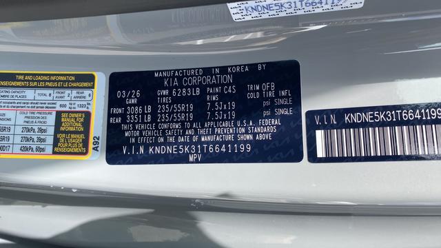 2026 Kia Carnival MPV SX