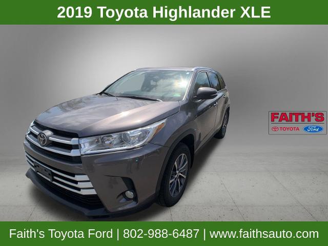 2019 Toyota Highlander XLE for sale in Westminster, VT