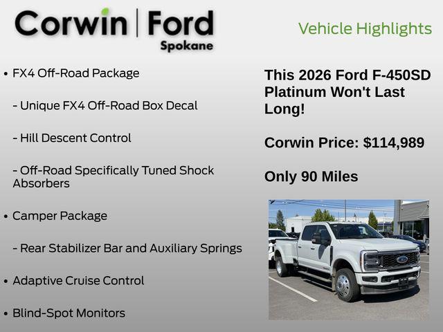 2026 Ford F-450 Platinum
