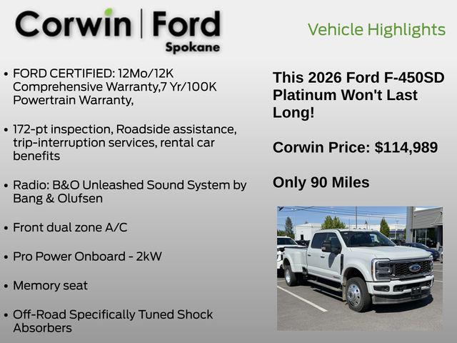 2026 Ford F-450 Platinum