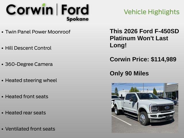 2026 Ford F-450 Platinum