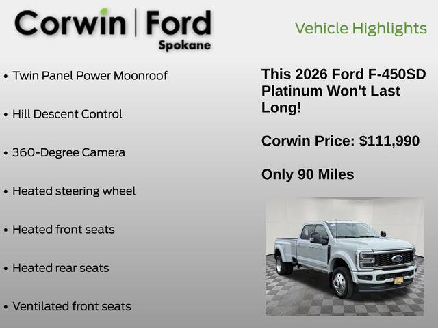 2026 Ford F-450 Platinum