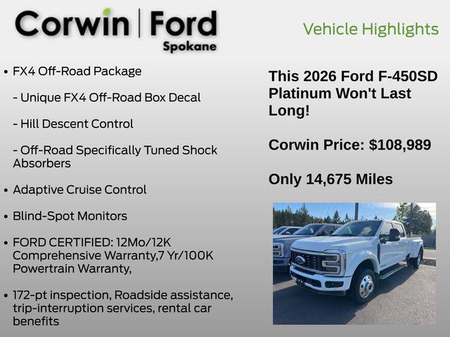 2026 Ford F-450 Platinum