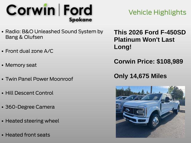2026 Ford F-450 Platinum