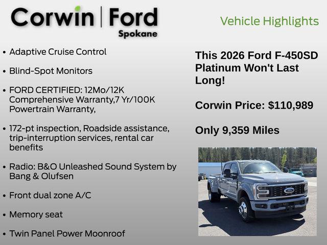 2026 Ford F-450 Platinum