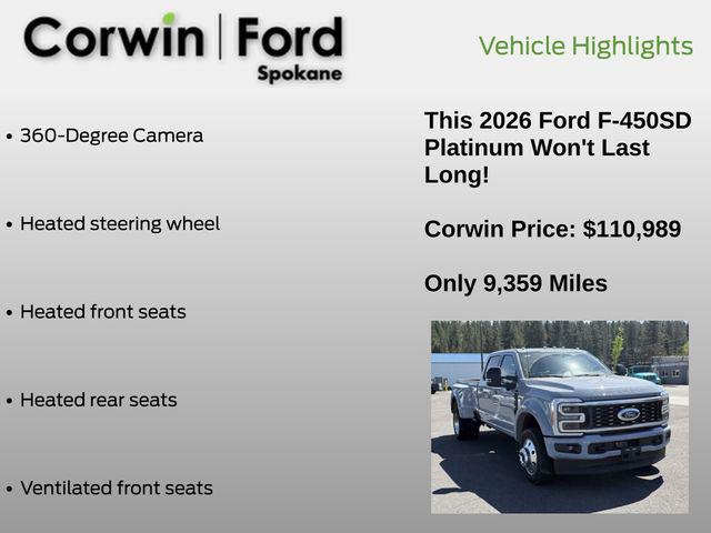 2026 Ford F-450 Platinum