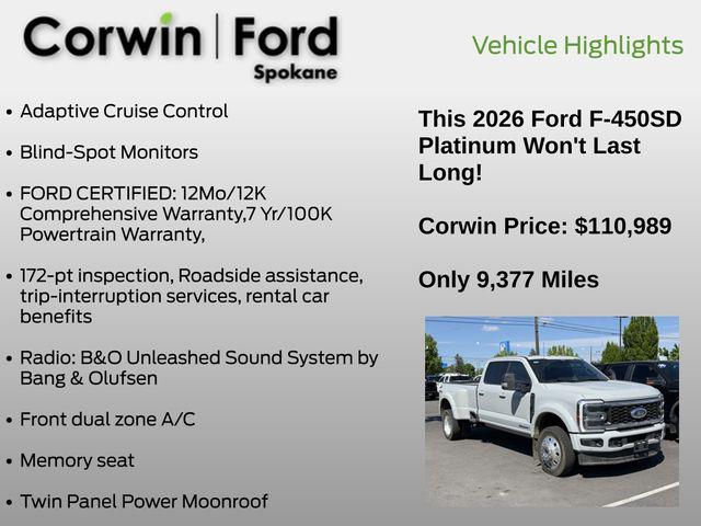2026 Ford F-450 Platinum