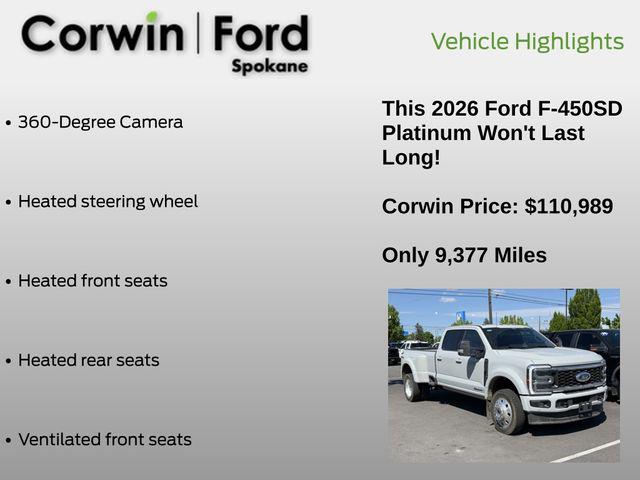 2026 Ford F-450 Platinum
