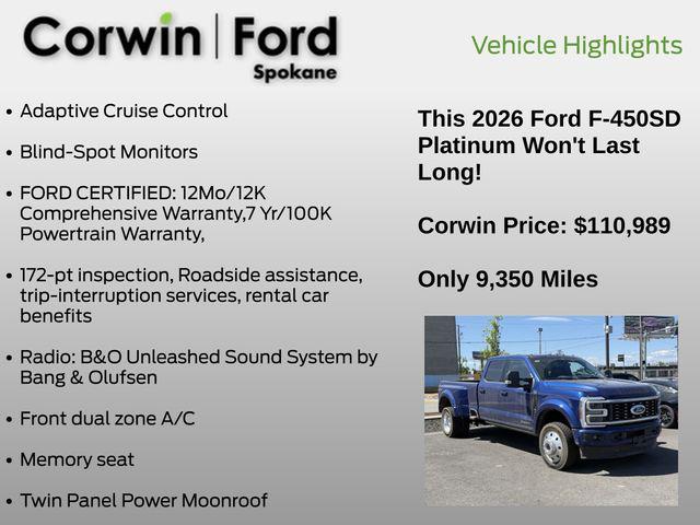 2026 Ford F-450 Platinum