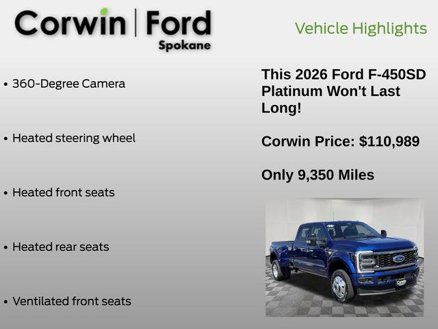 2026 Ford F-450 Platinum