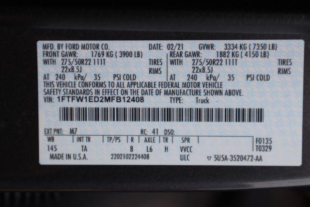 2021 Ford F-150 Limited