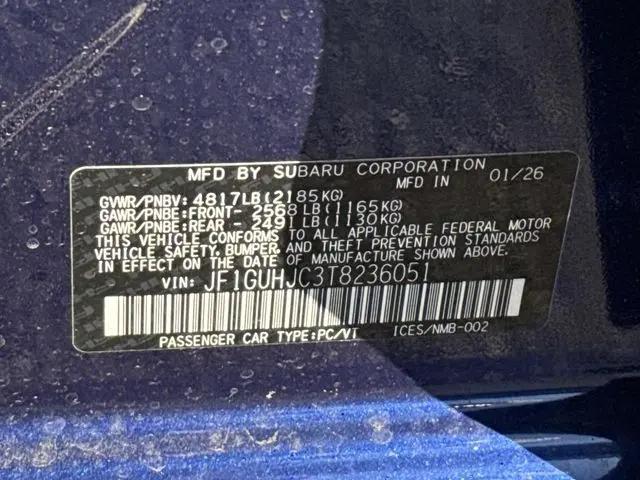2026 Subaru Impreza RS