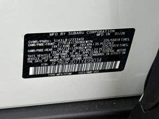 2026 Subaru Outback Touring XT