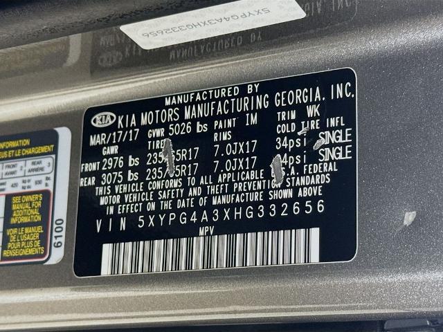 2017 Kia Sorento 2.4L LX
