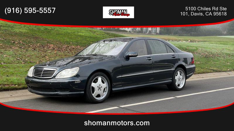 2002 Mercedes-Benz S 55 AMG S 55 for sale in Davis, CA