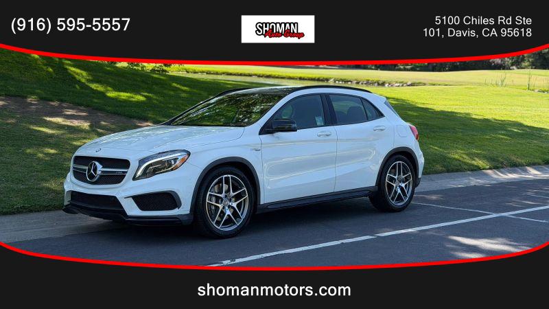 2015 Mercedes-Benz GLA-CLASS 4MATIC for sale in Davis, CA