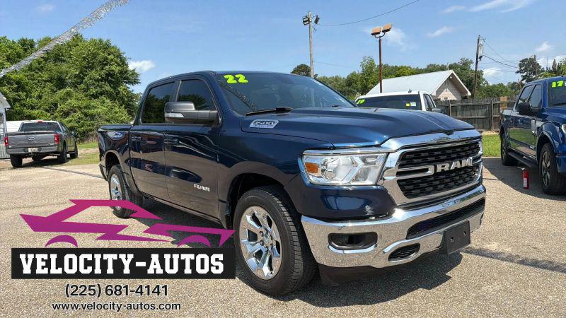 2022 Ram 1500 Big Horn Crew Cab 4x4 5'7" Box for sale in Zachary, LA