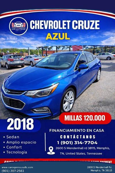 2018 Chevrolet Cruze Premier Auto for sale in Memphis, TN