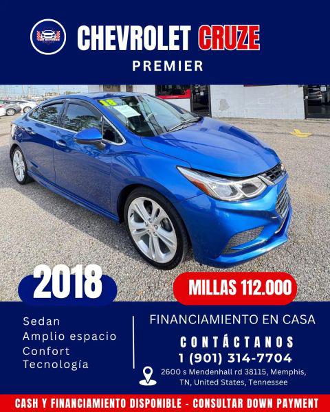 2018 Chevrolet Cruze Premier Auto