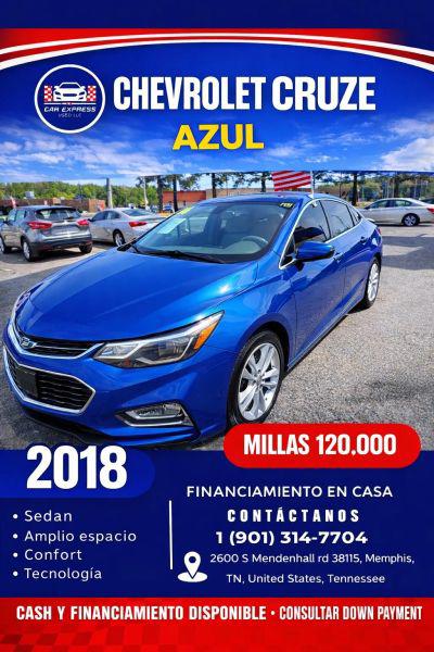 2018 Chevrolet Cruze Premier Auto