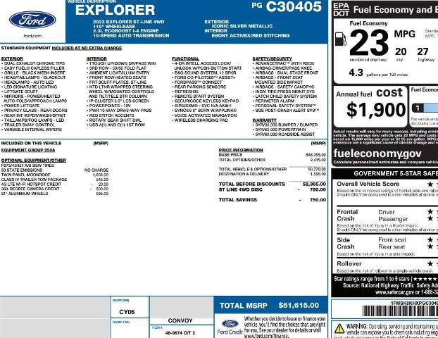2023 Ford Explorer ST-Line