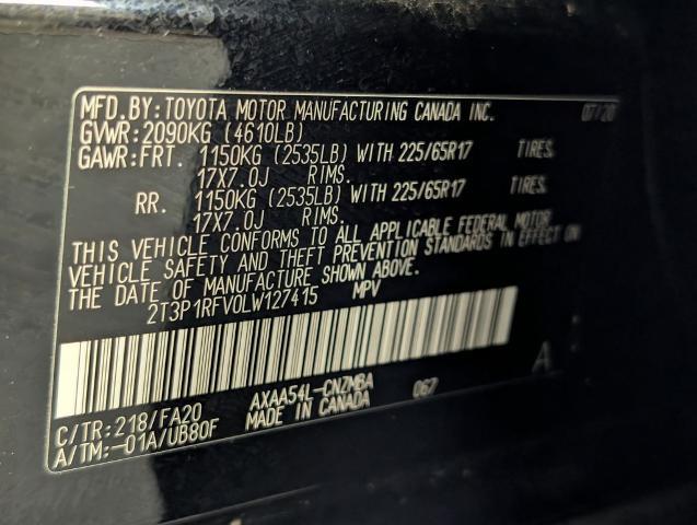 2020 Toyota RAV4 XLE